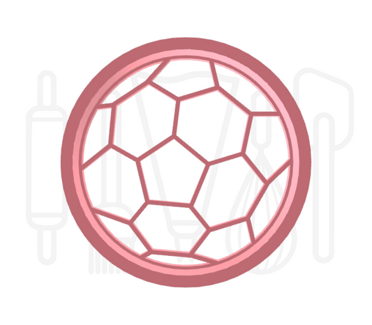 Voetbal uitsteker + stempel - 3D geprint