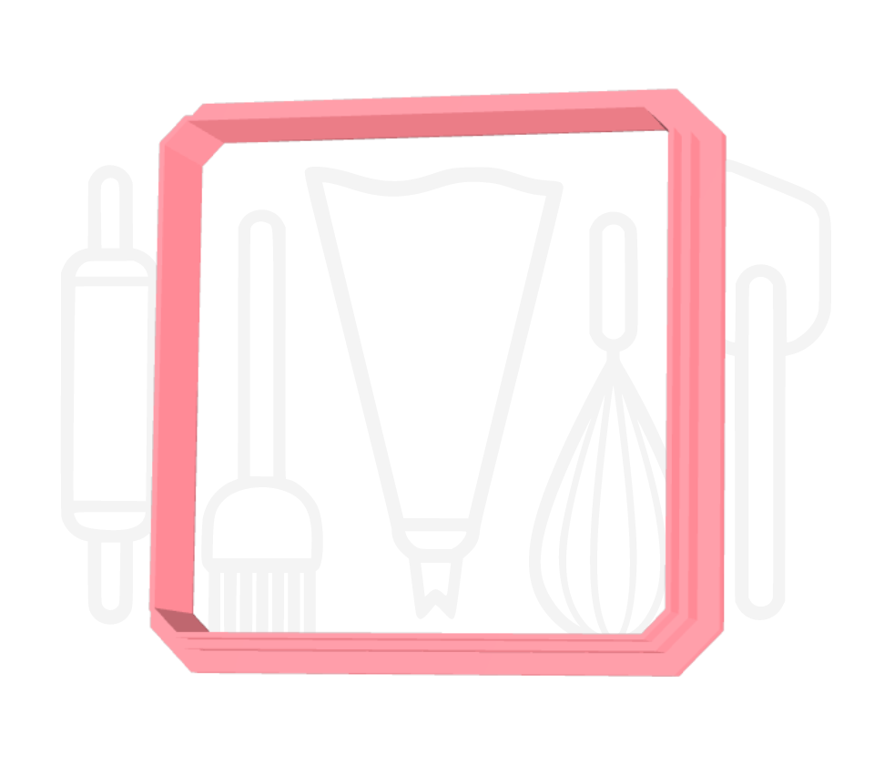 Vraagteken box uitsteker + stempel - 3D geprint