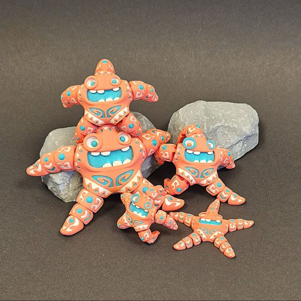 Fidget Getatoeëerde Zeester