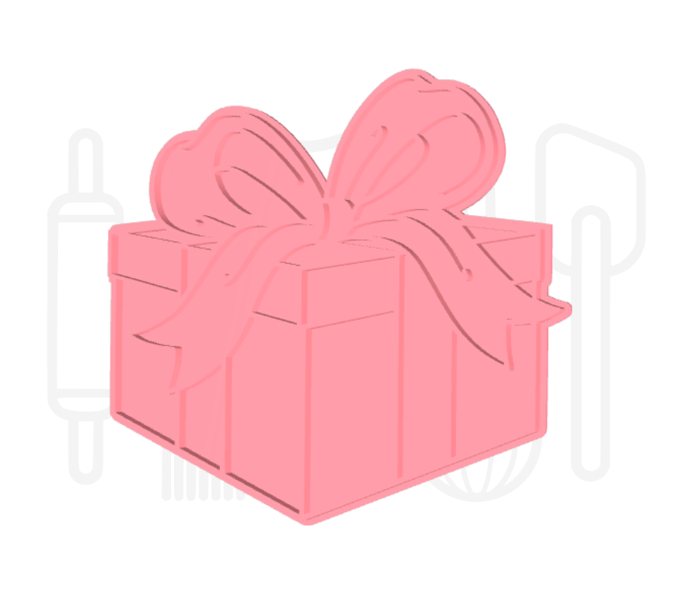 Cadeau uitsteker + stempel - 3D geprint