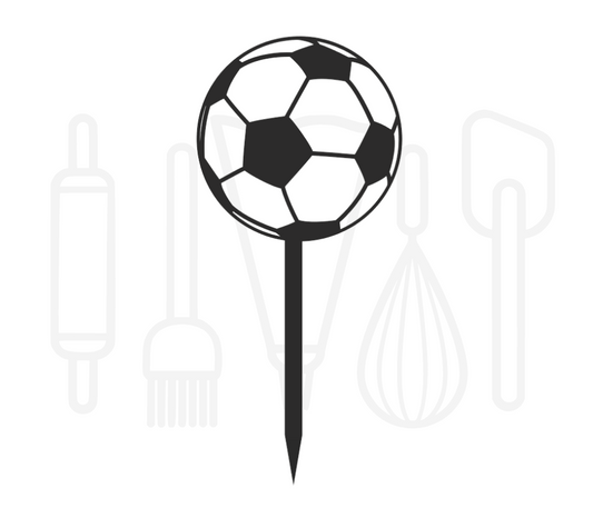 Cocktailprikker - Voetbal 12 stuks