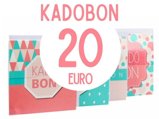 Kadobon 20 euro