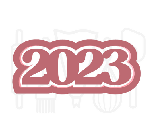 2023 uitsteker + stempel - 3D-geprint