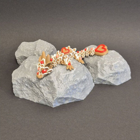 Fidget Baby Hart koekjes Draak