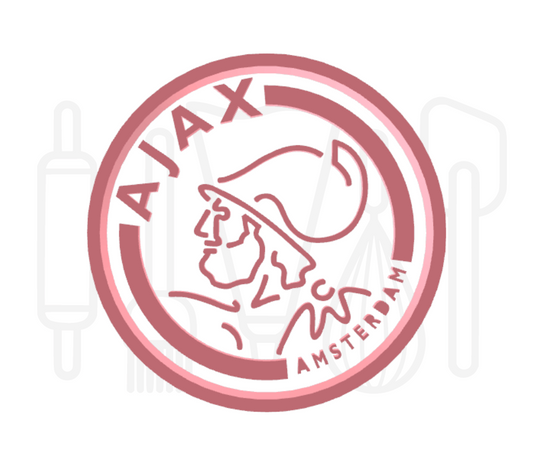 Ajax koekjes uitsteker met stempel - 3D geprint