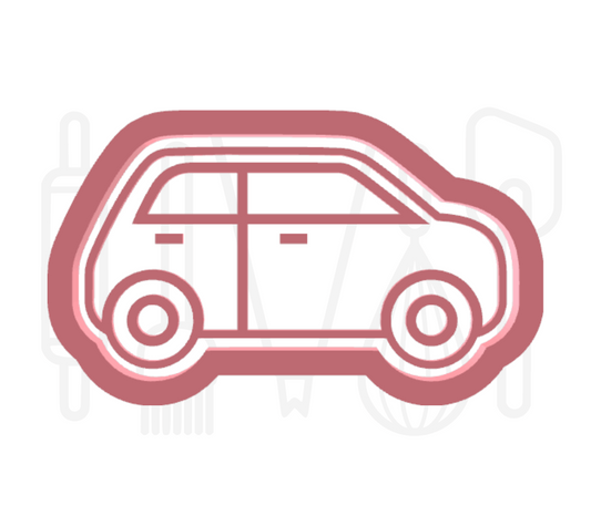 Auto uitsteker + stempel - 3D-geprint