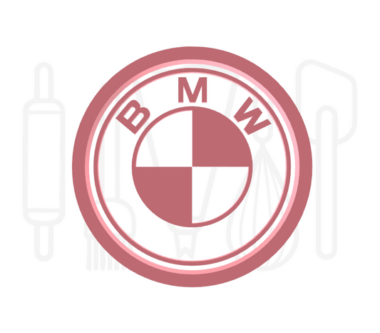 Auto logo 1 uitsteker + stempel - 3D-geprint