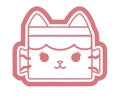 Baby Kitty uitsteker + stempel - 3D-geprint