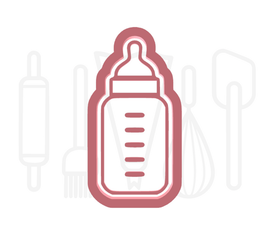 Babyfles uitsteker + stempel - 3D-geprint