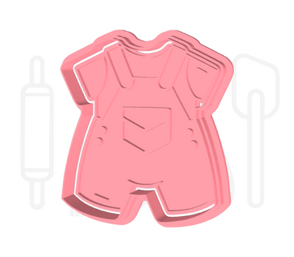 Babypakje uitsteker + stempel - 3D-geprint