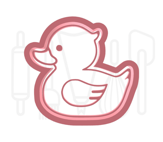 Badeendje uitsteker + stempel - 3D-geprint