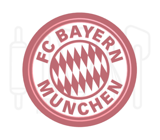 FC Bayern München uitsteker met stempel - 3D geprint