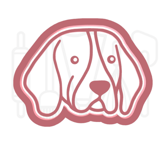 Beagle uitsteker + stempel - 3D-geprint