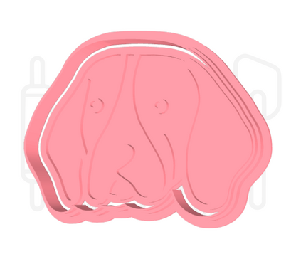 Beagle uitsteker + stempel - 3D-geprint