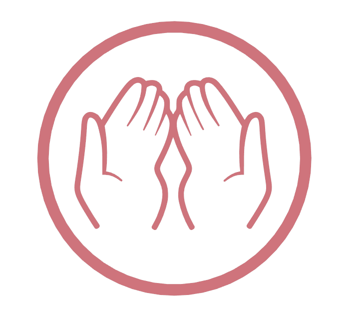 Fondant stempel Biddende handen - 3D Geprint