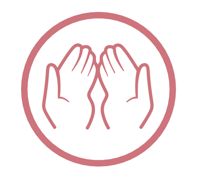 Fondant stempel Biddende handen - 3D Geprint