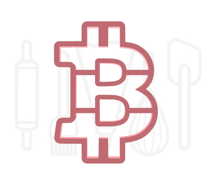 Bitcoin uitsteker - 3D-geprint