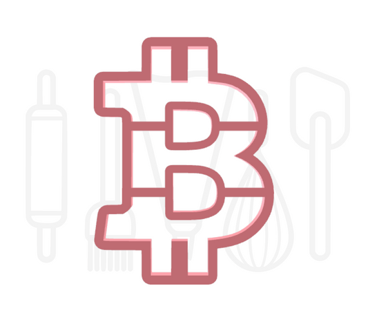 Bitcoin uitsteker - 3D-geprint
