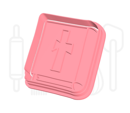 Boek van Sinterklaas uitsteker + stempel - 3D geprint
