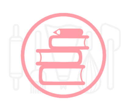 Fondant stempel Boeken - 3D Geprint
