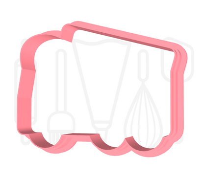 Brandweerauto uitsteker + stempel - 3D geprint