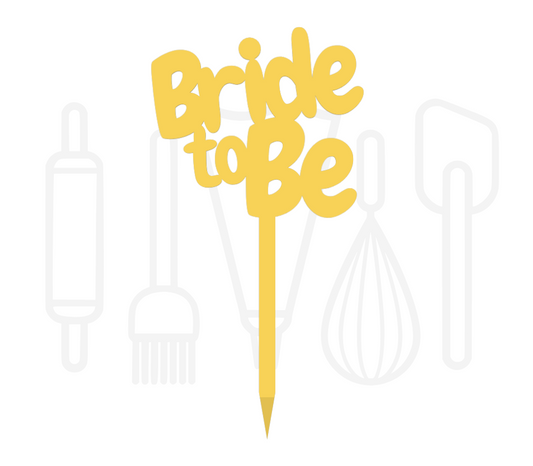 Cocktailprikker - bride to be 12 stuks