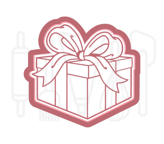 Cadeau uitsteker + stempel - 3D geprint