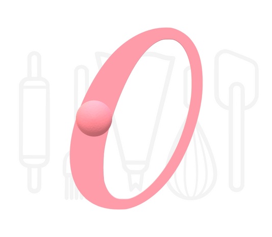 Stempel cijfer 0 - script - 3D geprint