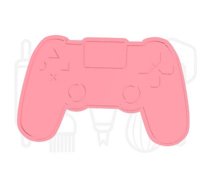 Controller uitsteker + stempel - 3D geprint