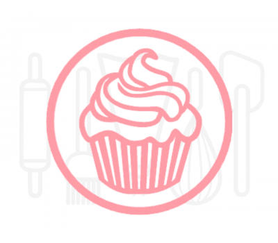 Fondant stempel Cupcake - 3D Geprint