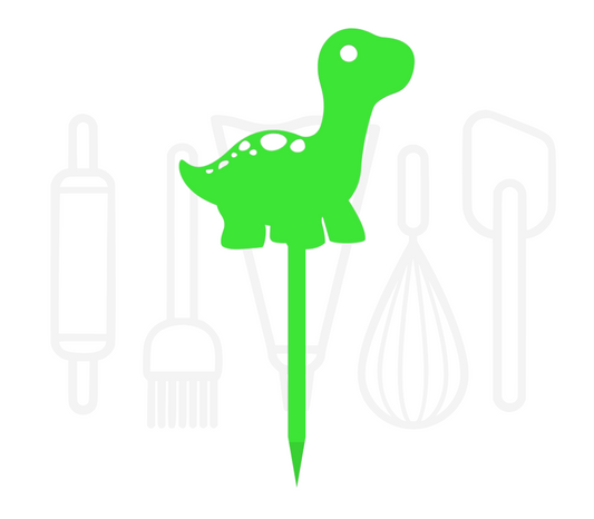 Cocktailprikker - Dinosaurus 12 stuks