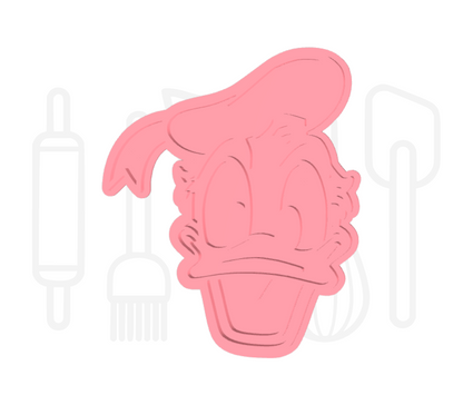 Eend uitsteker + stempel - 3D-geprint