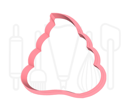 Drol emoticon uitsteker + stempel - 3D geprint