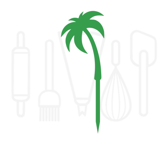 Cocktailprikker - Palmboom 12 stuks