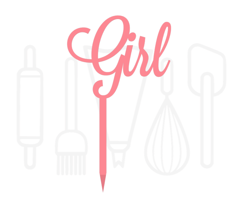Cocktailprikker - Girl 12 stuks