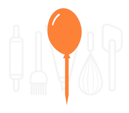 Cocktailprikker - Ballon 12 stuks