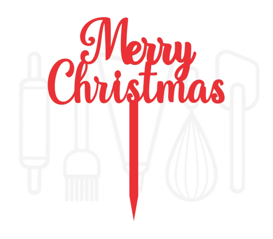 Cocktailprikker - Merry christmas 12 stuks