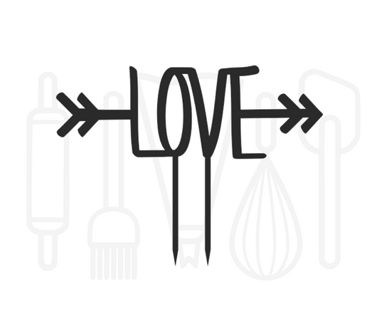 Taarttopper - Love met pijl