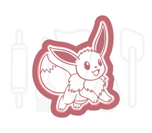 Pocket monster uitsteker + stempel - 3D geprint