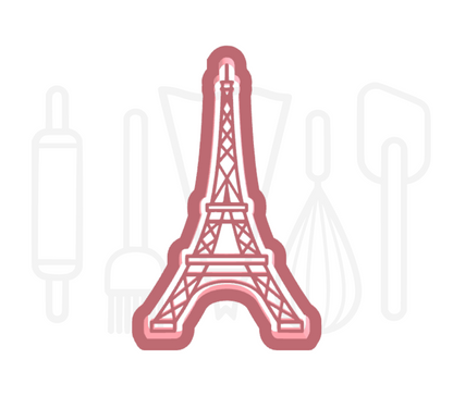 Eiffeltoren uitsteker + stempel - 3D-geprint