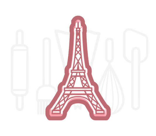 Eiffeltoren uitsteker + stempel - 3D-geprint