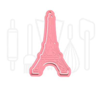 Eiffeltoren uitsteker + stempel - 3D-geprint