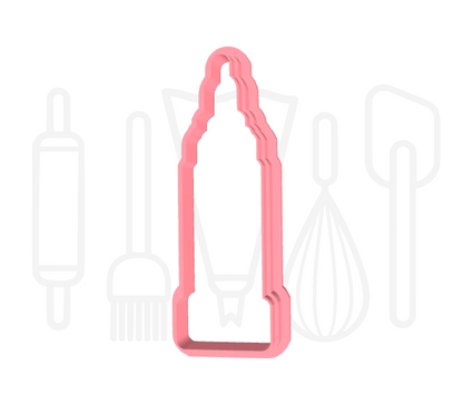 Empire State Building uitsteker + stempel - 3D-geprint