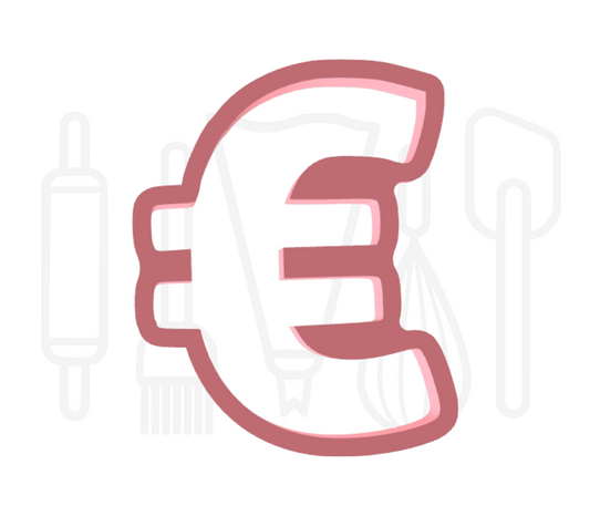 Euro uitsteker - 3D-geprint
