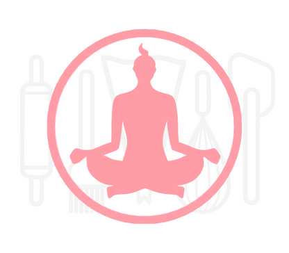 Fondant stempel Yoga 2 - 3D Geprint