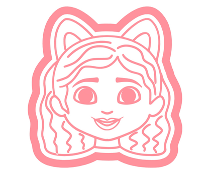 Gabby uitsteker + stempel - 3D-geprint