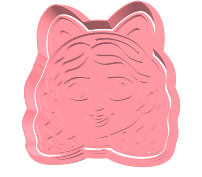 Gabby uitsteker + stempel - 3D-geprint