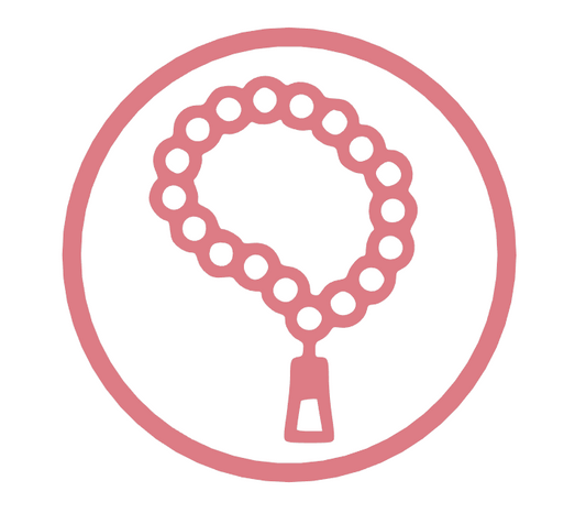 Fondant stempel Gebedssnoer - 3D Geprint