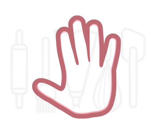 Hand uitsteker - 3D geprint