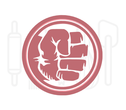 Marvels Hulk uitsteker + stempel - 3D-geprint